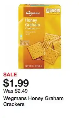 Wegmans Wegmans Honey Graham Crackers offer