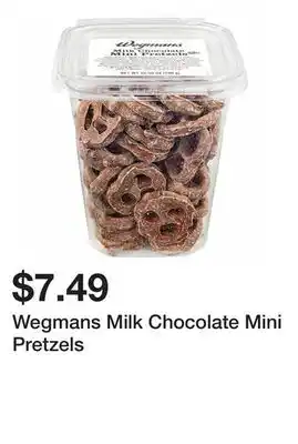 Wegmans Wegmans Milk Chocolate Mini Pretzels offer
