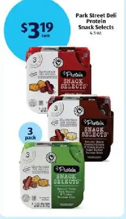 Aldi Park Street Deli Protein Snack Selects offer