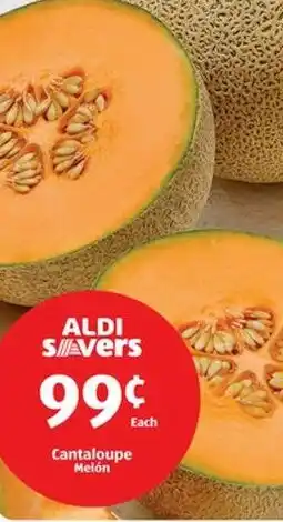 Aldi Cantaloupe Melón offer