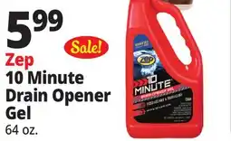 Ocean State Job Lot ZEP 10 Minute Drain Opener Gel 64 oz offer