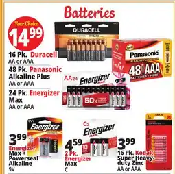 Ocean State Job Lot Batteries offer