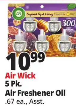 Ocean State Job Lot Air Wick 5 Pk. Air Freshener Oil offer
