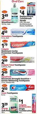 Ocean State Job Lot Oral Care offer