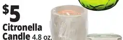Ocean State Job Lot Mossy Oak Citronella Candle 8 oz offer
