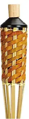 Ocean State Job Lot 60 Woven Bamboo Torch with Cap offer