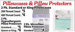 Ocean State Job Lot Pillowcases & Pillow Protectors offer