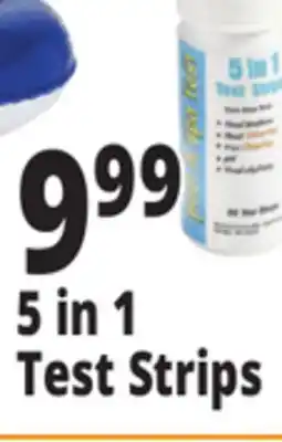 Ocean State Job Lot SwimWorks 5-In-1 Test Strips for Chlorine 50 Count offer