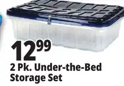 Ocean State Job Lot Mr. Fresh Under the Bed Storage Bins 2 Count offer