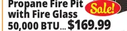 Ocean State Job Lot Fire Island LP Gas Outdoor Fire Pit offer