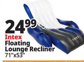 Ocean State Job Lot Intex Floating Recliner Pool Lounge offer