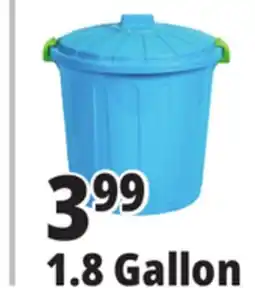 Ocean State Job Lot HemiCasa Small Oscar bin with Lid and Handles 7 L offer