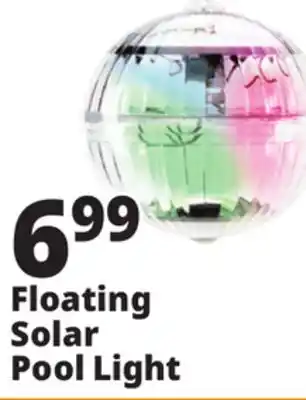 Ocean State Job Lot Outdoor Living Accents Floating Solar Pool Light 4.3 offer
