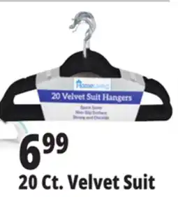 Ocean State Job Lot HomeLiving Velvet Suit Hangers 20 Count offer