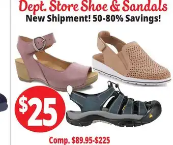 Ocean State Job Lot Dept.Store Shoe & Sandals offer