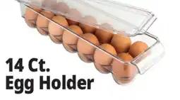 Ocean State Job Lot Covered Egg Holder Fridge Bin offer