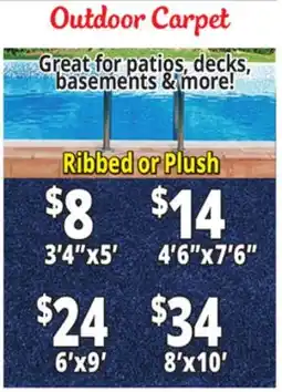 Ocean State Job Lot Outdoor Carpet offer