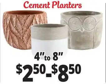 Ocean State Job Lot Planters offer