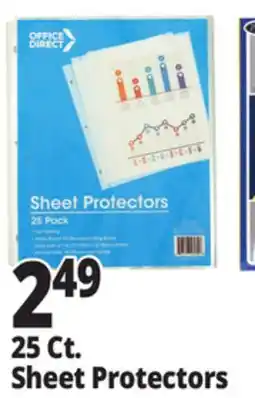 Ocean State Job Lot Office Direct Sheet Protectors 25-Count offer