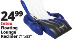 Ocean State Job Lot Intex Floating Lounge Recliner offer