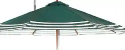Ocean State Job Lot 9' Aluminum Market Umbrella with Tilt Striped offer