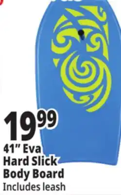 Ocean State Job Lot Pro Series Hard Slick Bodyboard 41 offer