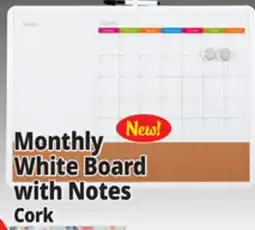 Ocean State Job Lot Monthly White Board with Notes offer