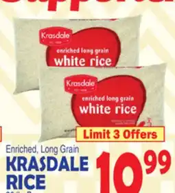 Bravo Supermarkets KRASDALE RICE offer