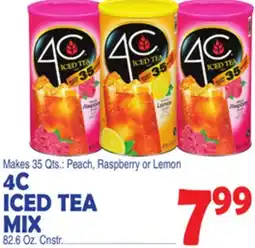 Bravo Supermarkets 4C ICED TEA MIX offer