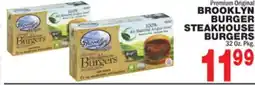 Bravo Supermarkets BROOKLYN BURGER STEAKHOUSE BURGERS offer