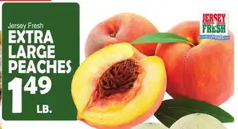 Bravo Supermarkets EXTRA LARGE PEACHES offer