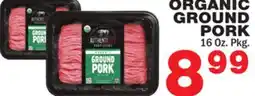 Bravo Supermarkets ORGANIC GROUND PORK offer