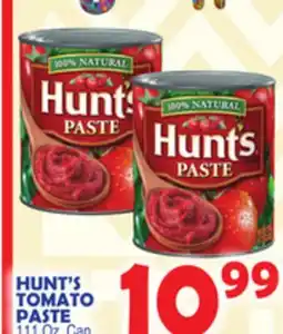 Bravo Supermarkets HUNT'S TOMATO PASTE offer