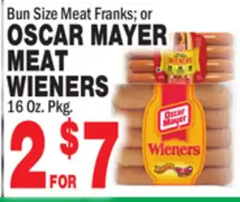 Bravo Supermarkets OSCAR MAYER MEAT WIENERS offer