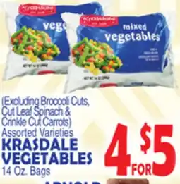 Bravo Supermarkets KRASDALE VEGETABLES offer