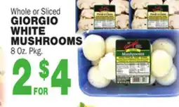 Bravo Supermarkets GIORGIO WHITE MUSHROOMS offer