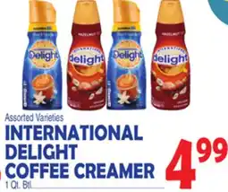 Bravo Supermarkets INTERNATIONAL DELIGHT COFFEE CREAMER offer