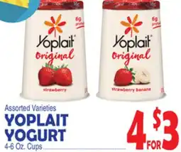 Bravo Supermarkets YOPLAIT YOGURT offer