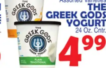 Bravo Supermarkets THE GREEK GODS YOGURT offer