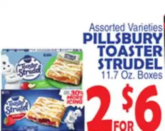 Bravo Supermarkets PILLSBURY TOASTER STRUDEL offer