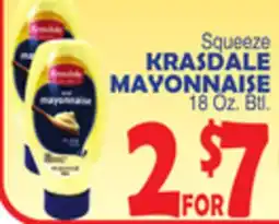 Bravo Supermarkets KRASDALE MAYONNAISE offer