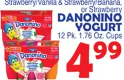 Bravo Supermarkets DANONINO YOGURT offer