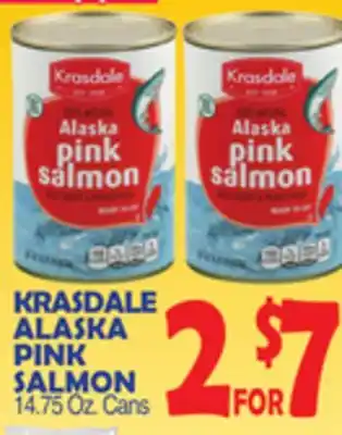 Bravo Supermarkets KRASDALE ALASKA PINK SALMON offer