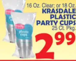 Bravo Supermarkets KRASDALE PLASTIC PARTY CUPS offer