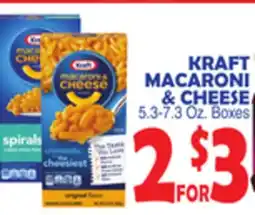 Bravo Supermarkets KRAFT MACARONI & CHEESE offer