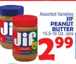 Bravo Supermarkets JIF PEANUT BUTTER offer