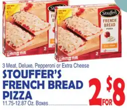 Bravo Supermarkets STOUFFER'S FRENCH BREAD PIZZA offer