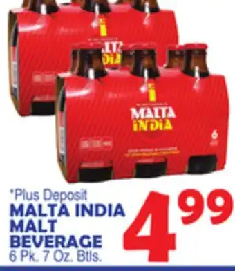 Bravo Supermarkets MALTA INDIA MALT BEVERAGE offer