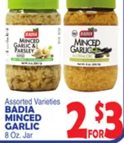 Bravo Supermarkets BADIA MINCED GARLIC offer