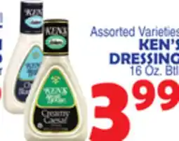 Bravo Supermarkets KEN'S DRESSING offer